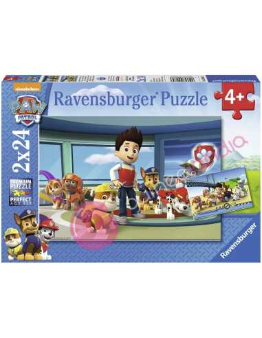 Patrulla Canina Puzzle 2x24 piezas - Dendago