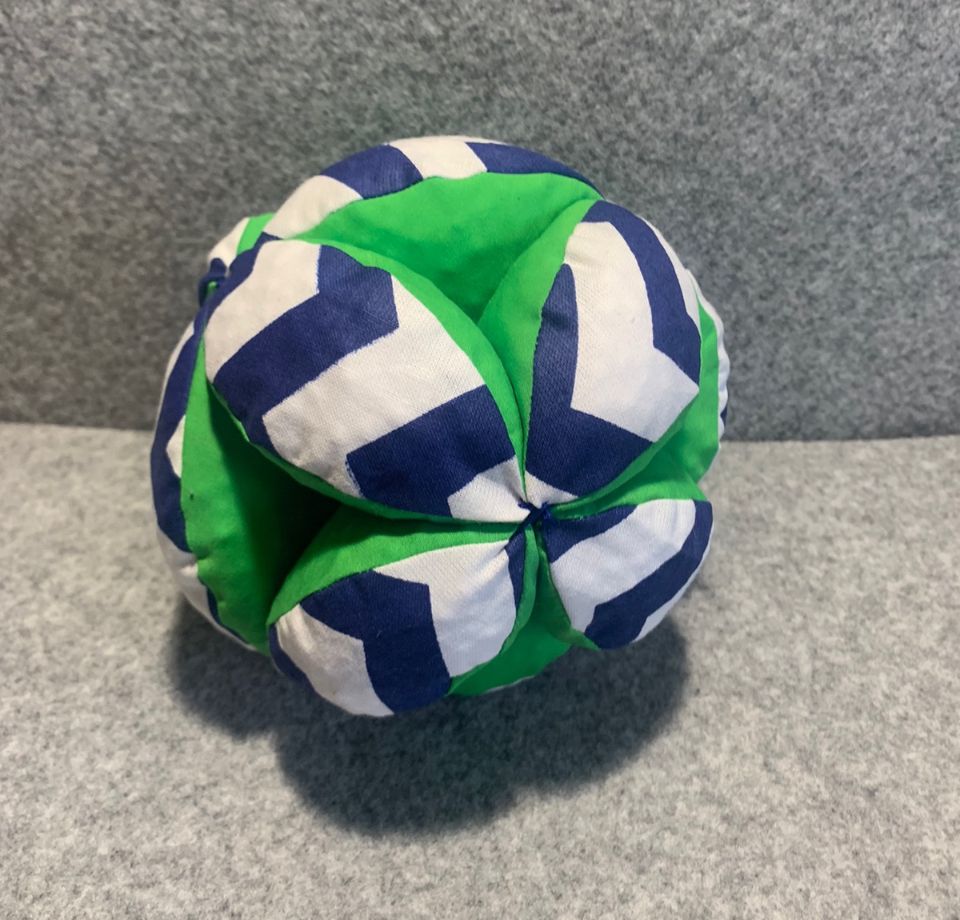 Pelota Montessori VERDE AZUL - Dendago