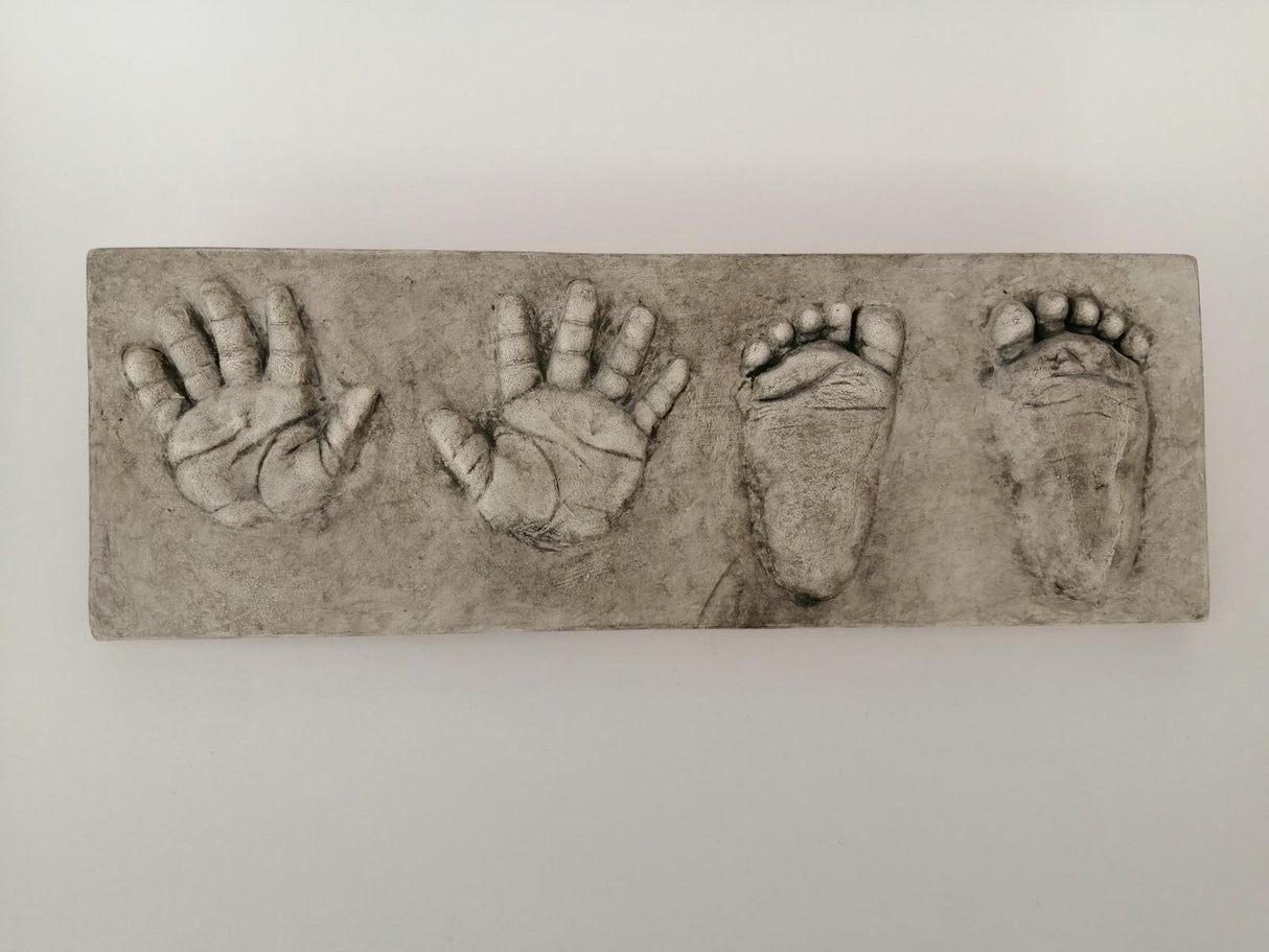 Pieza cerámica Huellas de bebés - Dendago