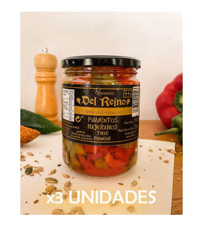 Pimientos Najeranos en tiras, Del Reino (3uds) 1
