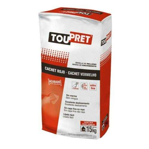 PLASTE DE RELLENO (CACHET ROJO) en formato de 15 kilos (pack de 30 sacos) - Dendago