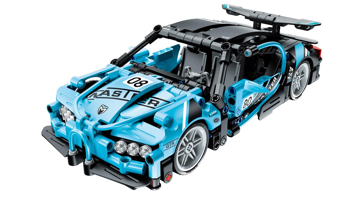 iMMaster Coche de carreras azul