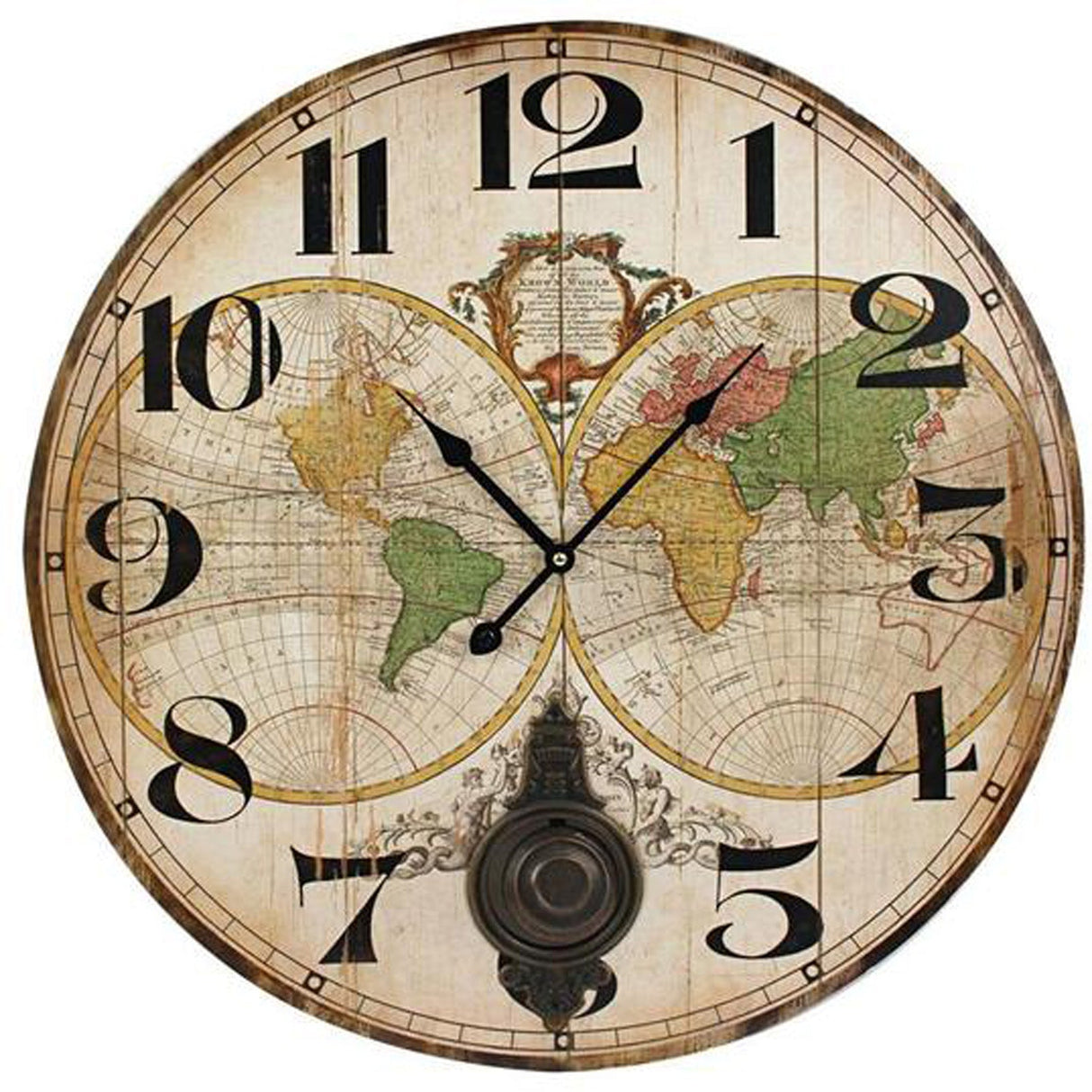 Reloj de pared modelo Mundo - Dendago
