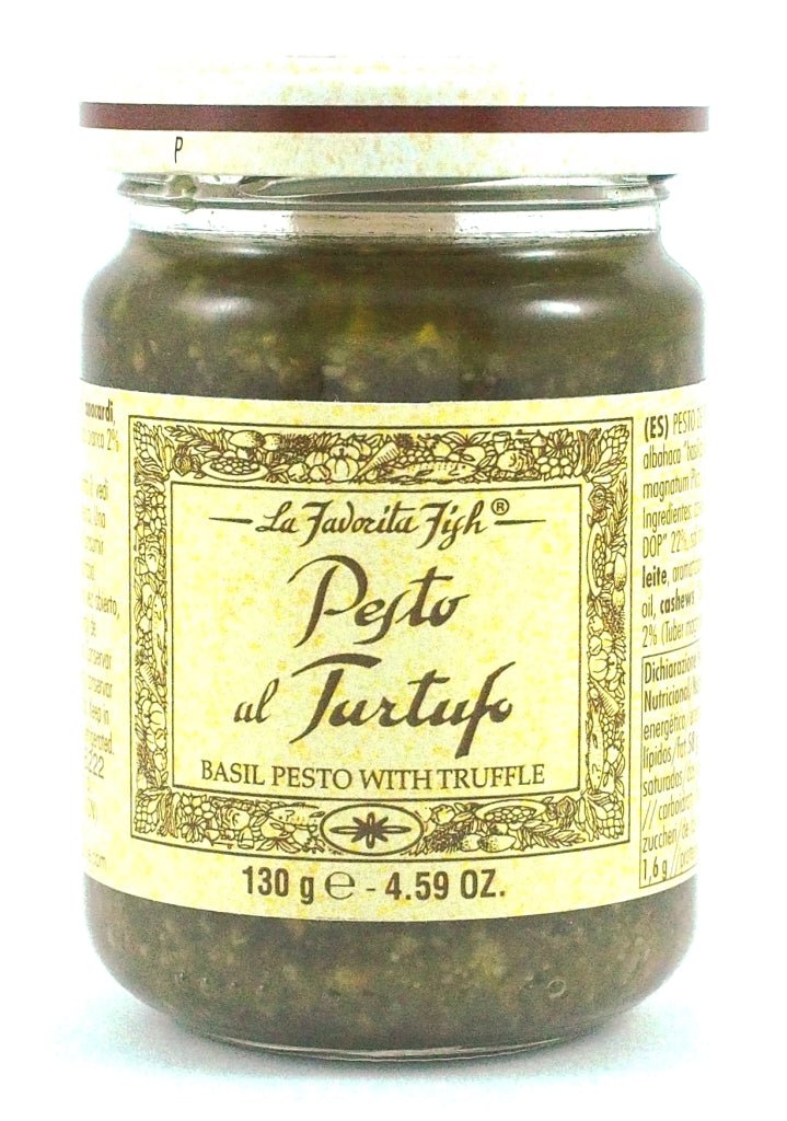 Salsa pesto con trufa LA FAVORITA FISH - Dendago