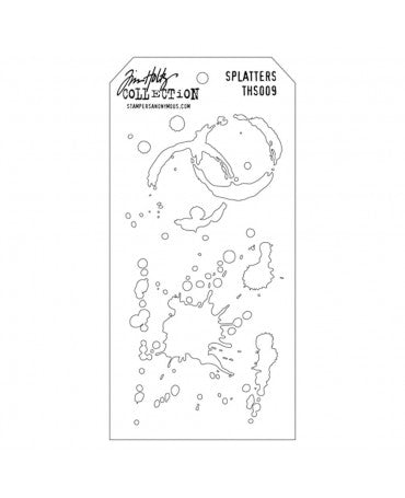 Stencil TIM HOLTZ Splatters 2