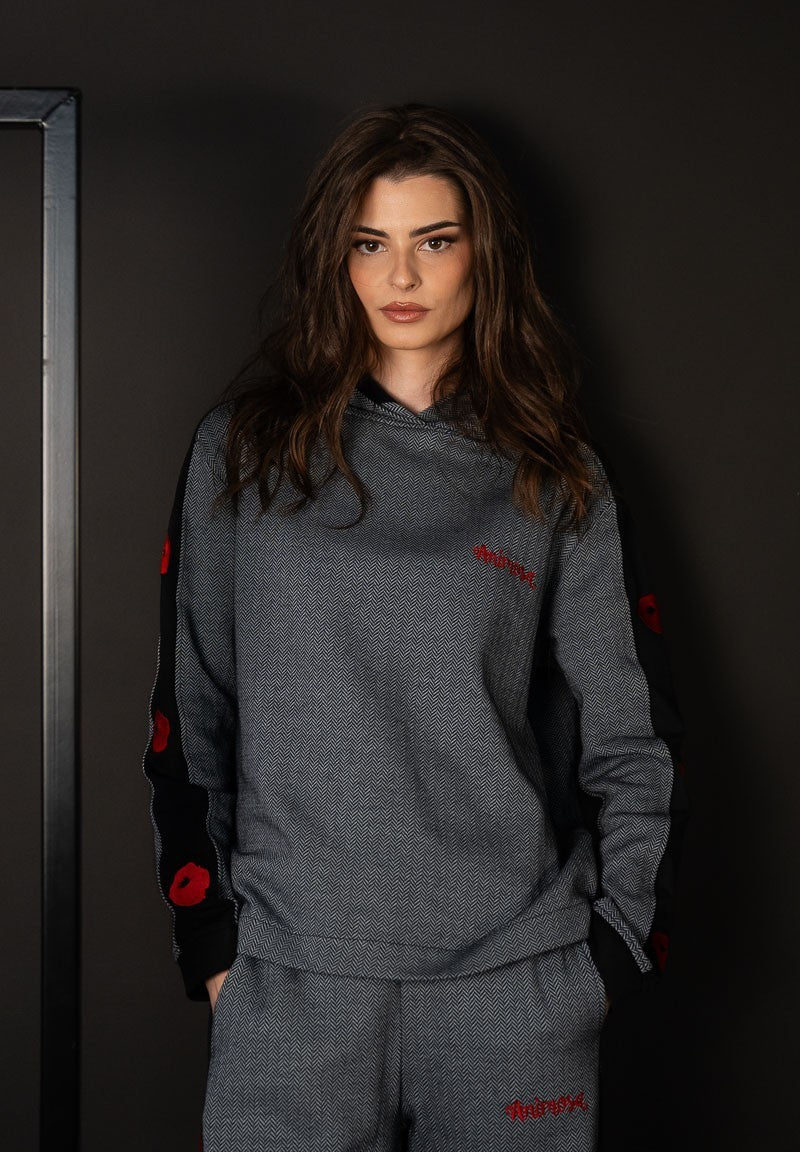Sudadera Espiguilla Amapolas Animosa