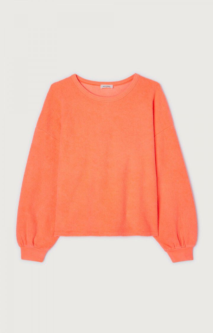 SUDADERA NARANJA BOBY AMERICAN VINTAGE - Dendago