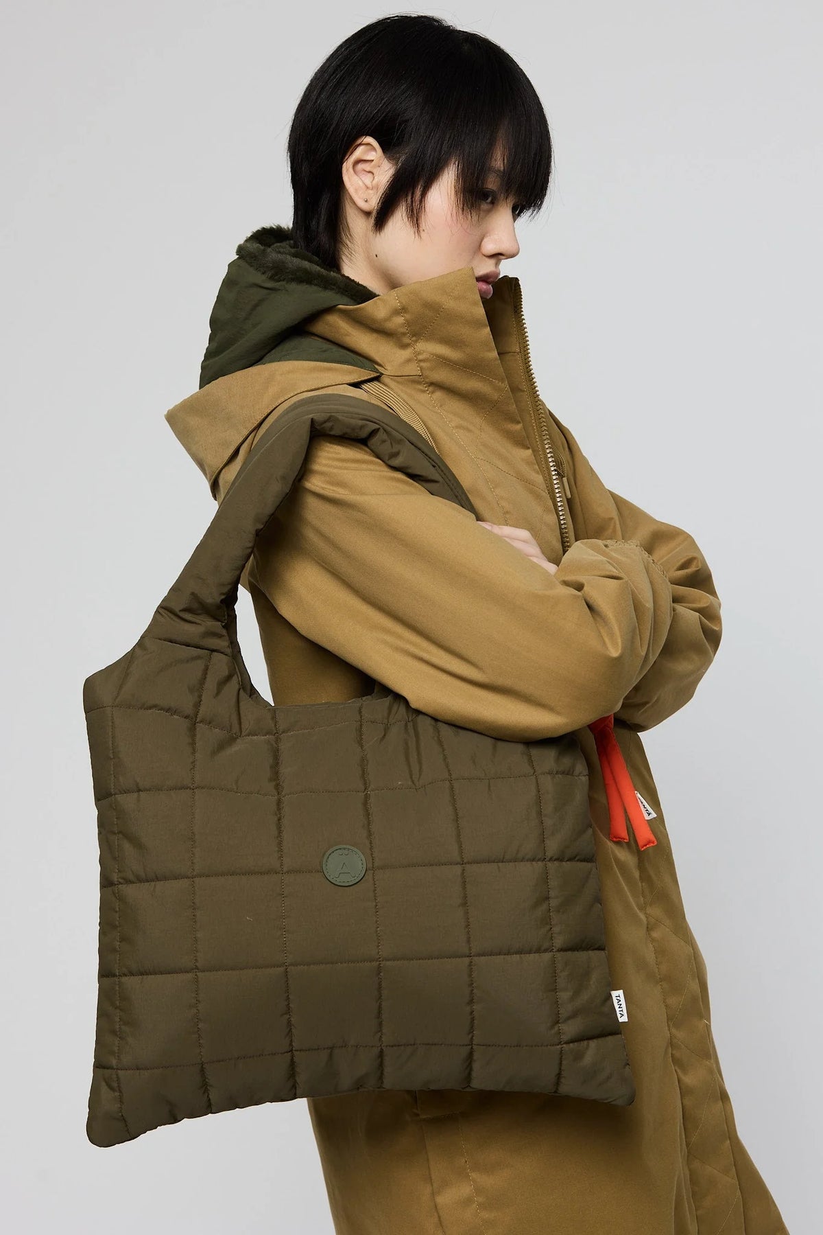 TANTÄ RAINWEAR BOLSO DE HOMBRO KHAKI GALAVERNA