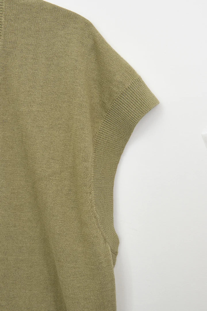 TANTÄ RAINWEAR CHALECO DE PUNTO ELM ESTIVA
