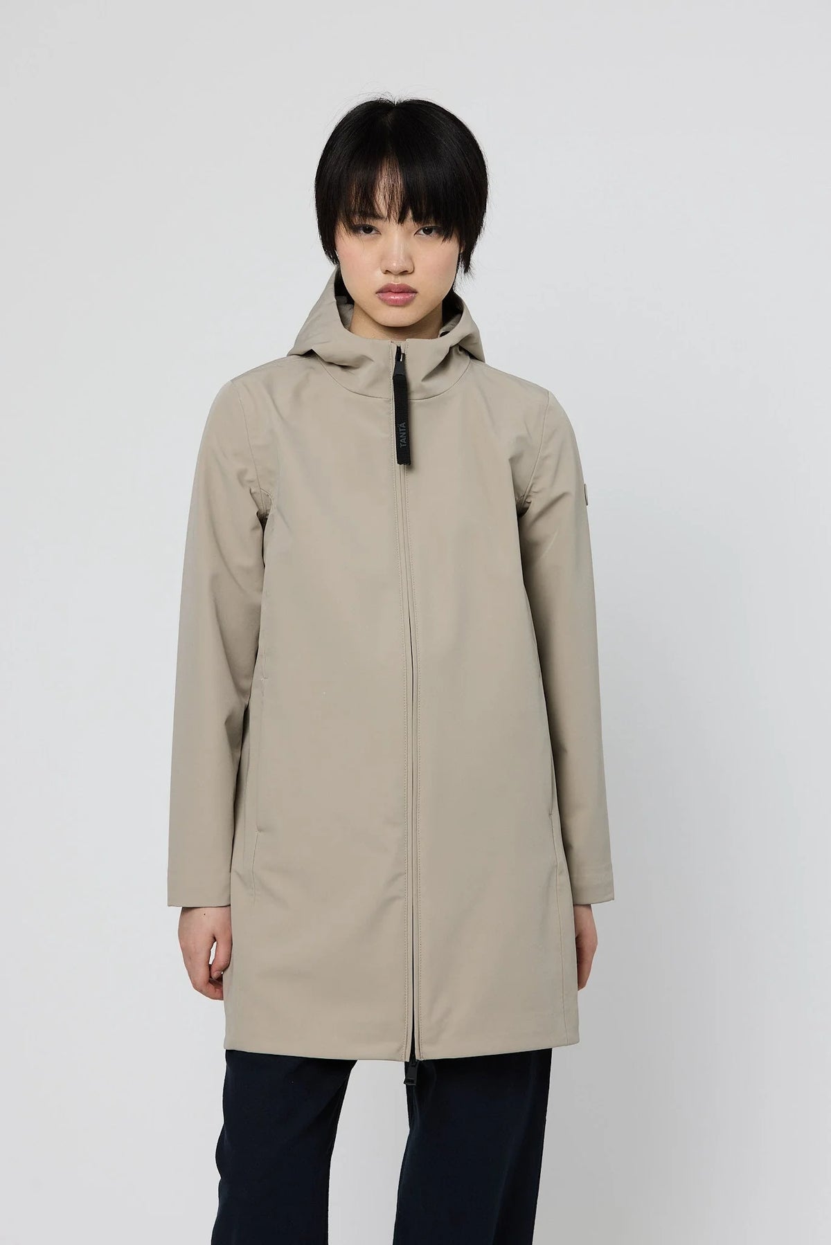 TANTÄ CHAQUETA IMPERMEABLE ENTRETIEMPO PURE CASHMERE HAIL