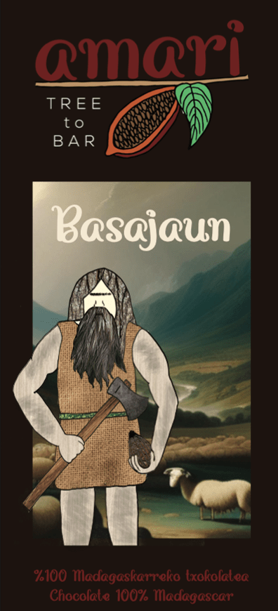 Tableta amari, Madagascar 100% negro - Dendago