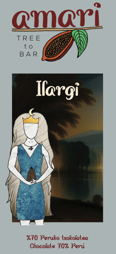 Tableta amari, Perú 70% negro - Dendago