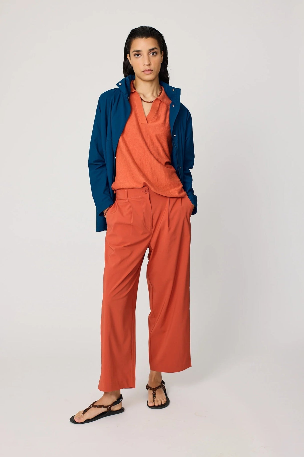 TANTÄ RAINWEAR PANTALON TOBILLERO YAMEK BURNT