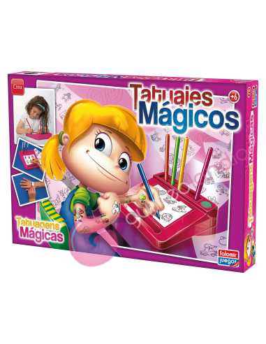 Tatuajes Mágicos Rosa - Dendago