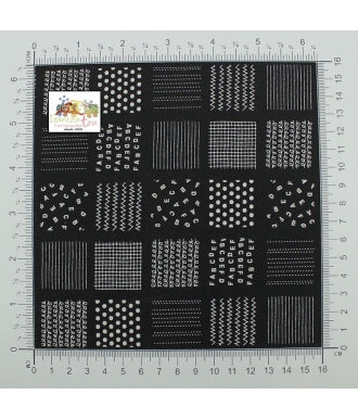 Tela japonesa Sevenverry Cuadros 850315 D1-002 Simple Life 1