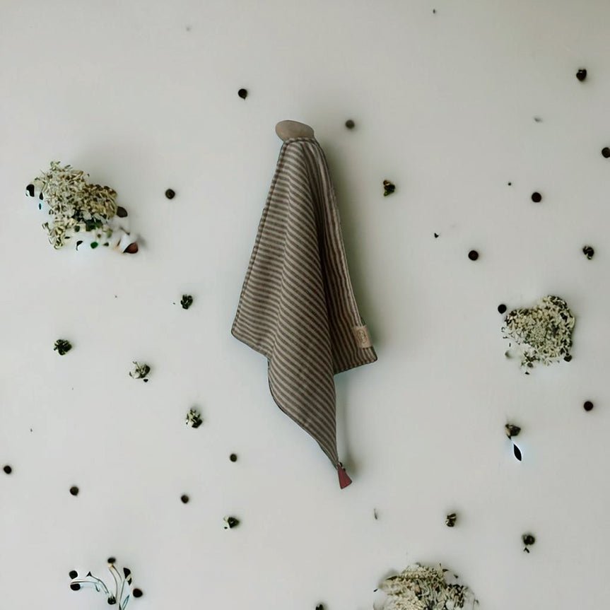 ???? Toalla pequeña de algodón orgánico Secado rápido y tamaño perfecto para llevar - Dendago