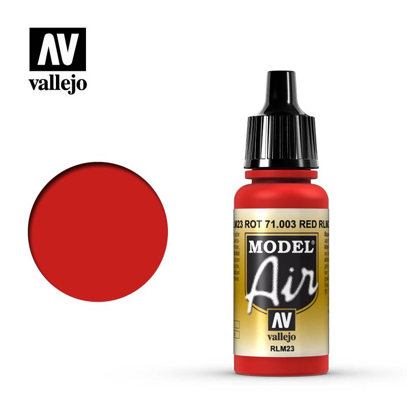 Vallejo Model Air 71.003 RLM23 Rot - Dendago