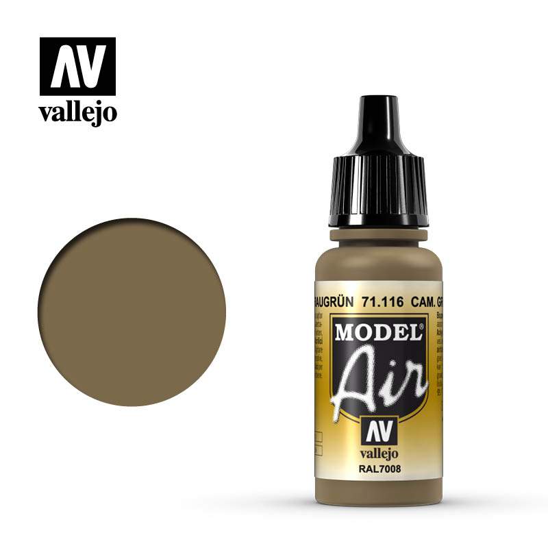 Vallejo Model Air 71.116 Cam. Greygreen - Dendago