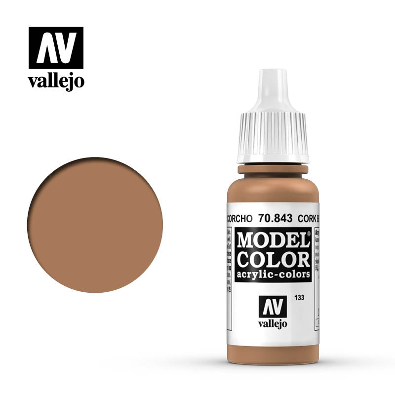 Vallejo Model Color 70.843 Marrón Corcho - Dendago