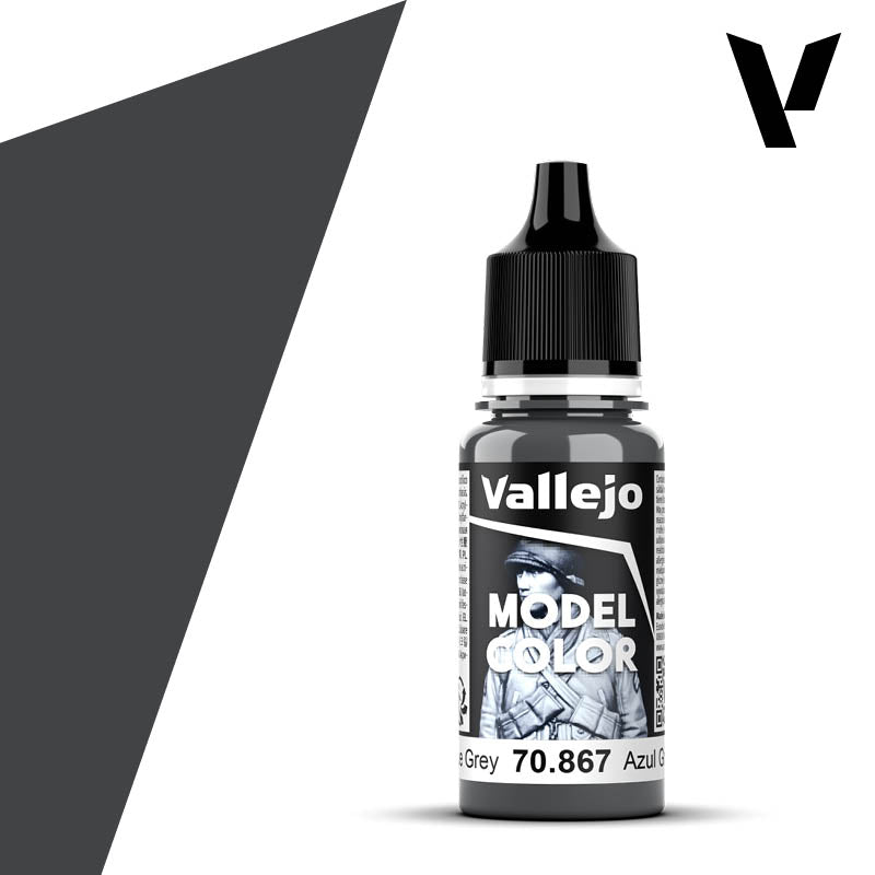 Vallejo Model Color 70.867 Azul Gris Oscuro - Dendago