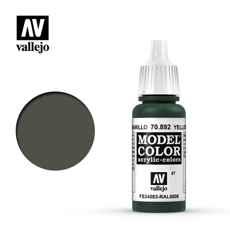 Vallejo Model Color 70.892 Oliva Amarillo - Dendago