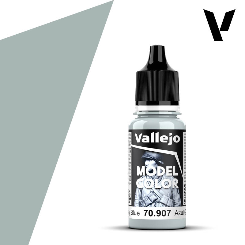 Vallejo Model Color 70.907 Azul Gris Claro - Dendago