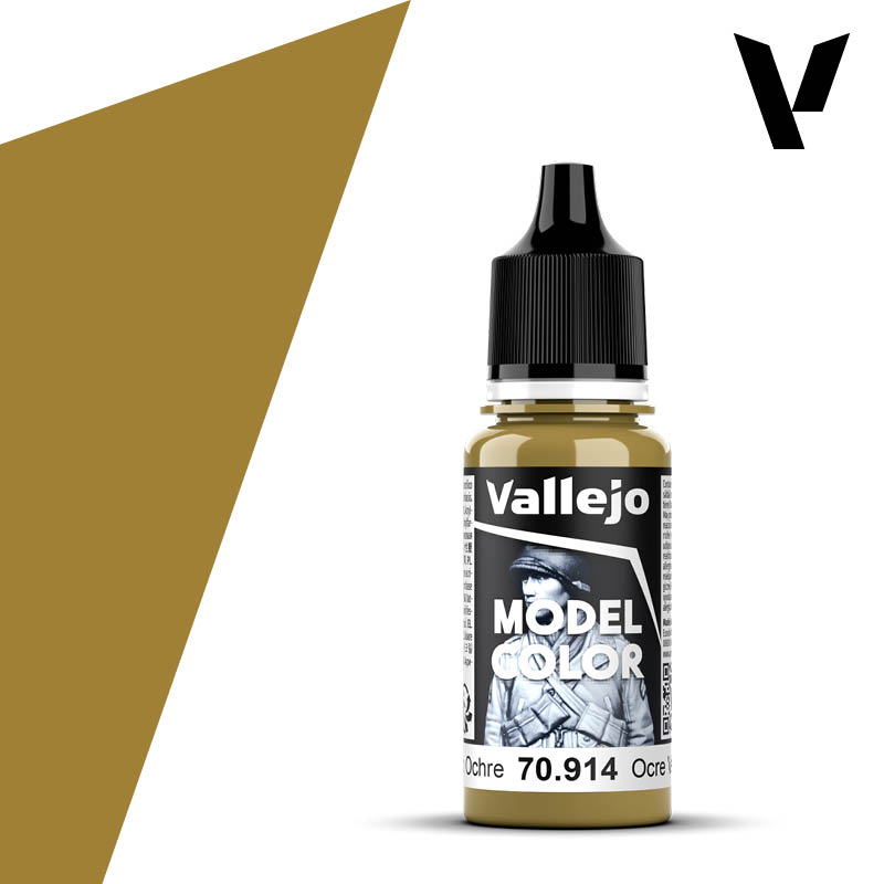 Vallejo Model Color 70.914 Ocre Verde - Dendago