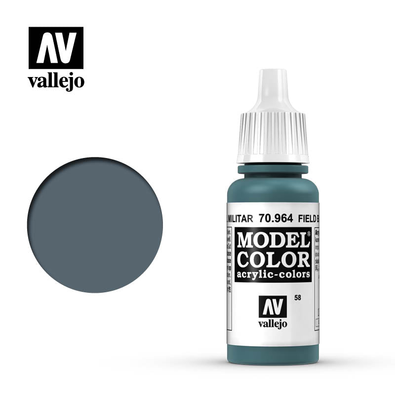 Vallejo Model Color 70.964 Azul Militar - Dendago
