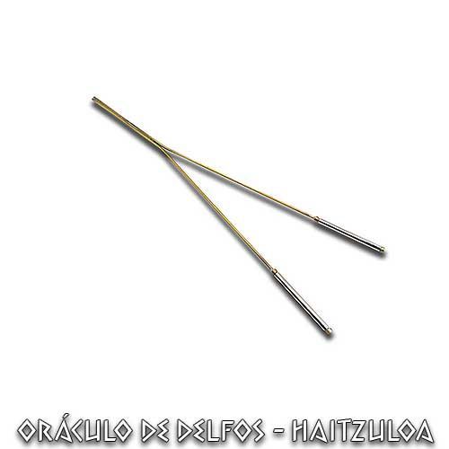 Varilla de Radiestesia Zahori 42 cm latón - Dendago