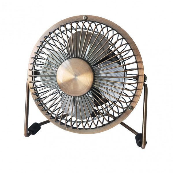 Ventilador de sombremesa metálico - Dendago