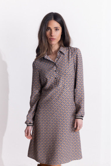 Vestido corto camisero BMB&CO