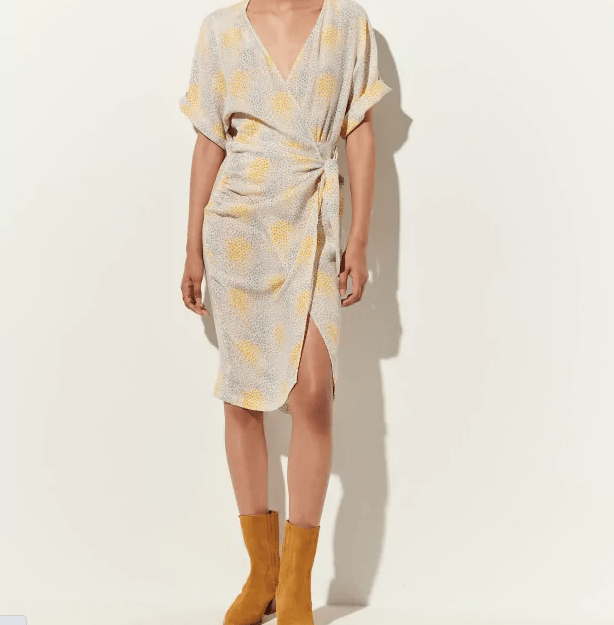 VESTIDO CRUZADO SARI SESSUN - Dendago