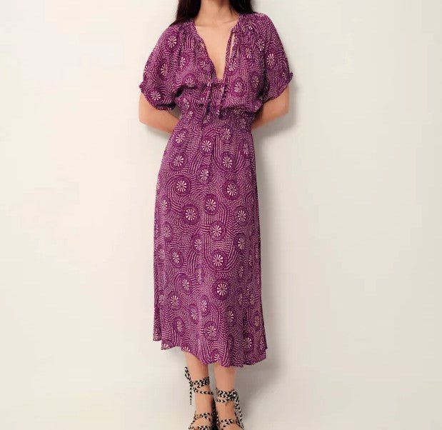 VESTIDO ESTAMPADO SESSUN - Dendago