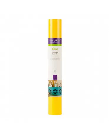 VINILO TERMOADHESIVO Amarillo 1 ud 30,5 X 61 CM 1