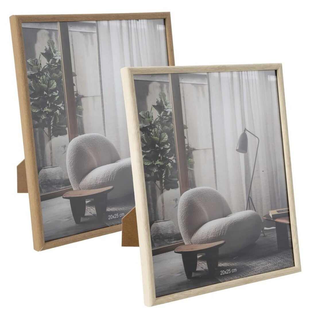 PORTAFOTOS PP SIMIL MADERA 20X25