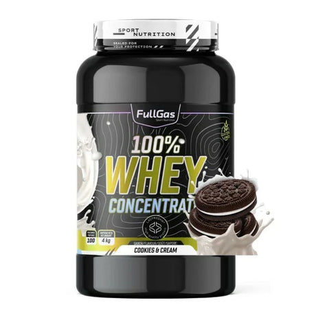 100% Whey Protein Cookies & Cream 4kg FULLGAS