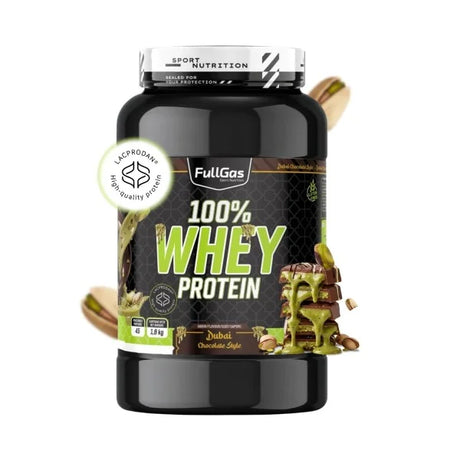 100% Whey Protein Dubai Chocolate 1.8kg FULLGAS