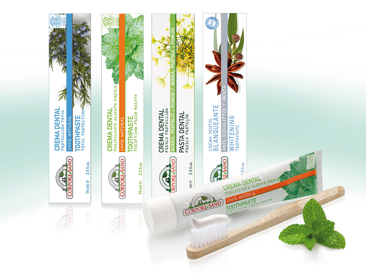 Crema dental blanqueante Corpore sano