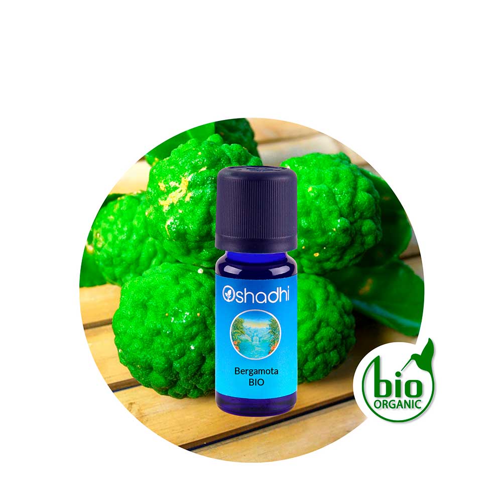 Aceite esencial de bergamota Oshadhi