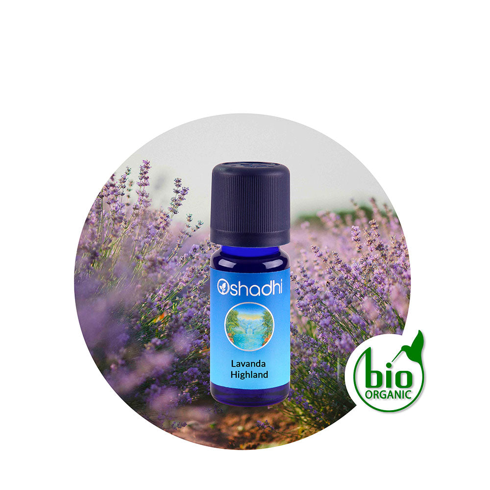 Aceite esencial de lavanda Highland Oshadhi