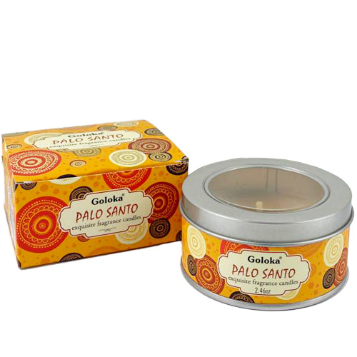 Vela de soja palo santo Goloka