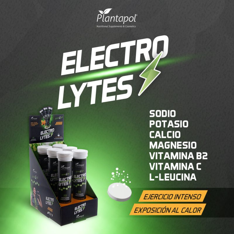 Electrolitos efervescentes de Plantapol