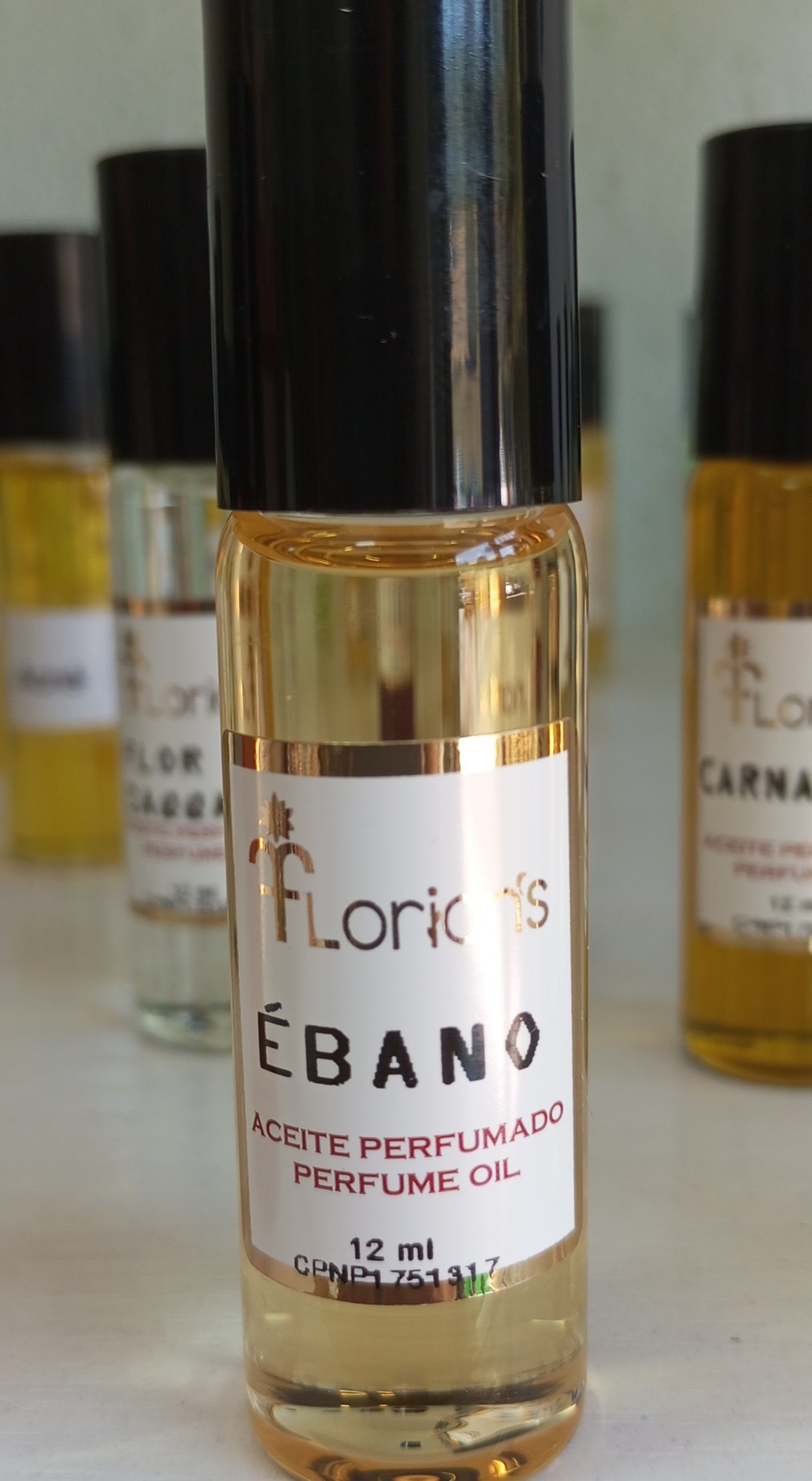 Aceite perfumado de Ébano Florians