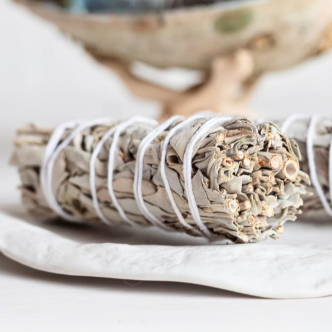 Atado de salvia blanca