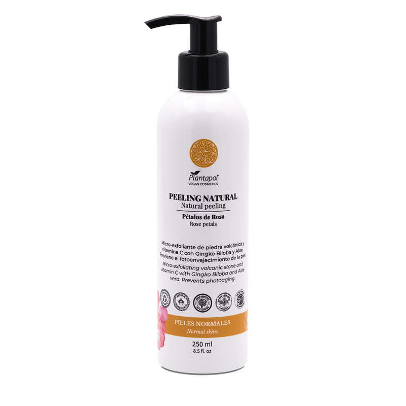 Peeling corporal aloe vera y lava volcánica Plantapol