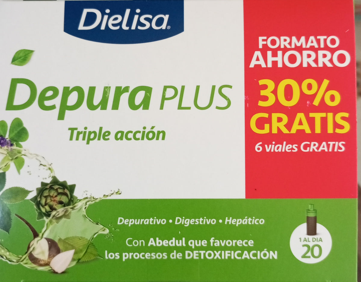 Depura plus triple acción FORMATO AHORRO 30% GRATIS
