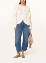HEYANNO BLUSA CON BORDADOS VIBRANT MAZE