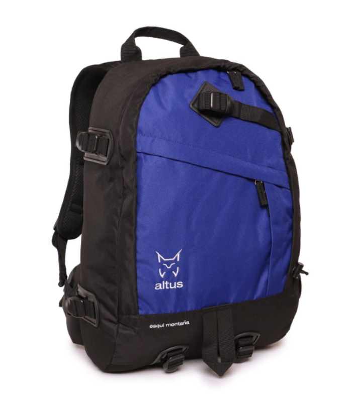 MOCHILA ALTUS ESQUI MONTAÑA NEGRO/AZUL 1