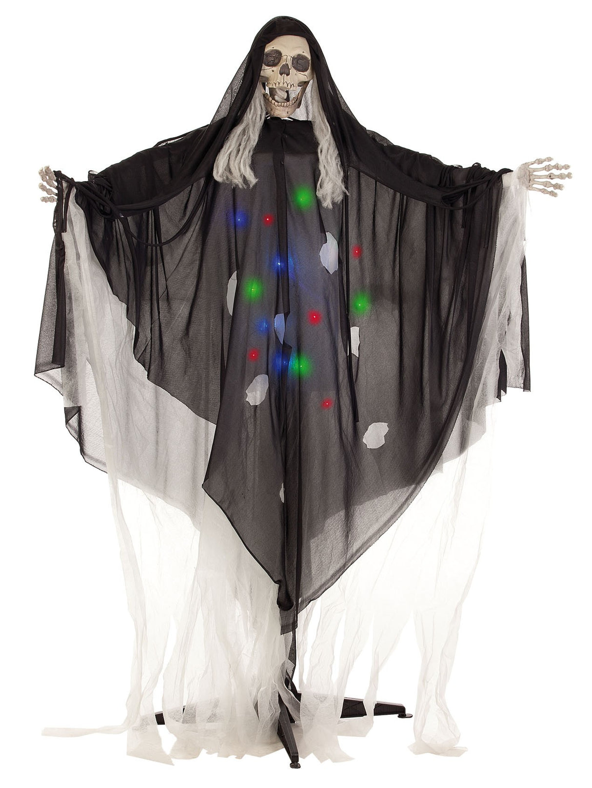 Calavera destellos en Peana Decoracion Halloween 1