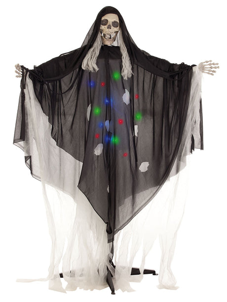 Calavera destellos en Peana Decoracion Halloween 1